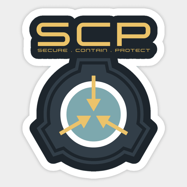 SCP Foundation - futuristic Sticker by HtCRU